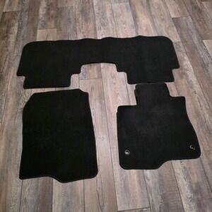 Honda CR-V Floor Mats Black OEM Carpet 3 Piece Set Front and Rear 2023-2026